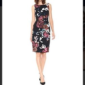 Trina Turk Black Beverly Faye Floral Lace Dress